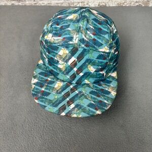 Y2K Rare Truth Initiative Kestrel Fact #249 5-Panel Hat/Cap Feather Print Adj